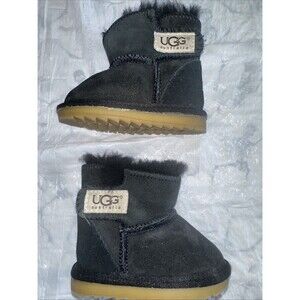 Ugg Australia Booties, Baby, Boy/girl, Size 21 Black